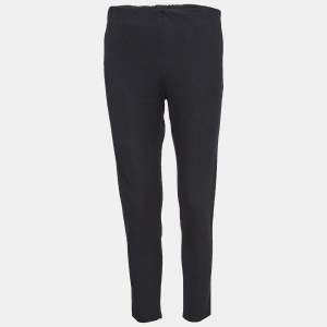 Joseph Nitro Black Stretch Gabardine Pants M 