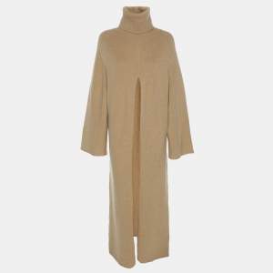 Joseph Brown Wool Knit Vivian Midi Dress S
