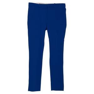 Joseph Blue Stretch Crepe Eliston Pants S