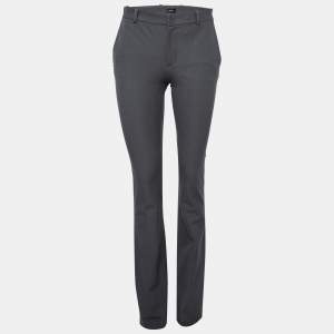 Joseph Grey Stretch-Gabardine Flared New Rocket Trousers S
