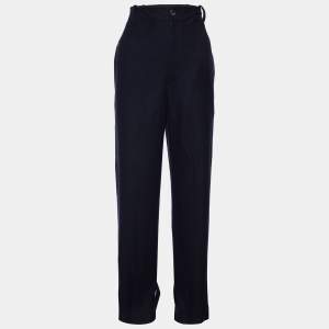 Joseph Navy Blue Light Felt Birkeland Trousers S