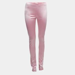 Junya Watanabe Commes Des Garcons Pink Jersey Leggings L