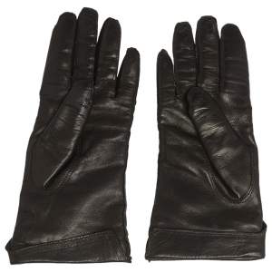 Just Cavali Dark Mocha Soft Leather Gloves S