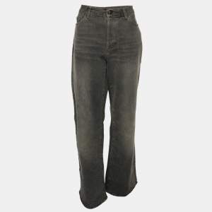 Pre Owned Just Cavalli Grey Denim Flared Jeans XXL