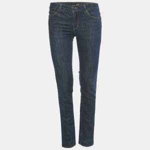 Pre Owned Just Cavalli Blue Denim Skinny Jeans S Waist 27"