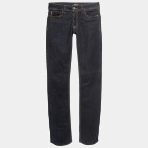 Just Cavalli Dark Blue Denim Flared Jeans S Waist 25"
