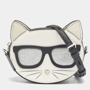Karl Lagerfeld Multicolor Leather Maybelle Cat Crossbody Bag