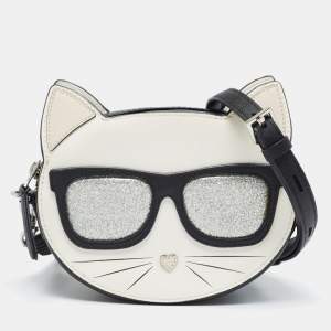 Karl Lagerfeld Multicolor Leather Maybelle Cat Crossbody Bag