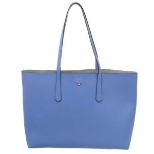 Pre Owned Kate Spade Blue Leather Large Molly Tote