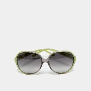 Pre Owned Kate Spade Green/Black Gradient Abby/S Oversized Sunglasses
