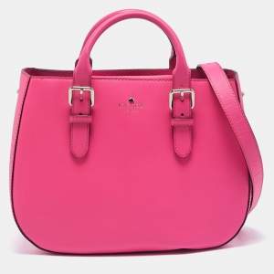 Kate Spade Hot Pink Leather Charlotte Street Sylvie Tote