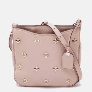 Kate Spade Blush Pink Leather Margaux Crossbody Bag