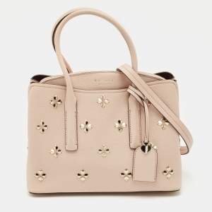 Kate Spade Light Pink Leather Medium Margaux Satchel
