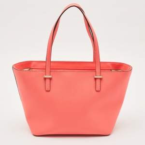Kate Spade Neon Pink Leather Cedar Street Harmony Tote