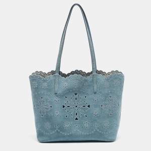 Kate Spade Light Blue Denim Do It All Tote