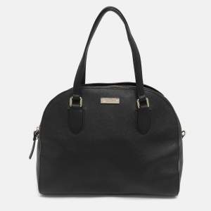 Pre Owned Kate Spade Reiley Black Leather Satchel