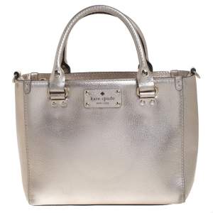 Kate Spade Metallic Leather Tote