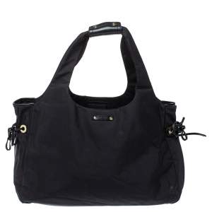 Pre Owned Kate Spade Black Nylon Tote