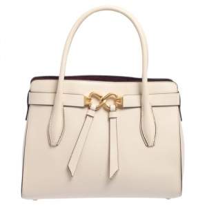 Pre Owned Kate Spade Beige Leather Toujours Tote