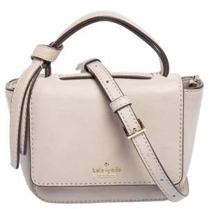 Pre Owned Kate Spade Lilac Leather Bell Lane Kyleigh Satchel