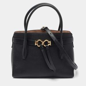 Pre Owned Kate Spade Black Leather Toujour Tote