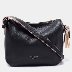Kate Spade Black Pebbled Leather Medium Anyday Shoulder Bag