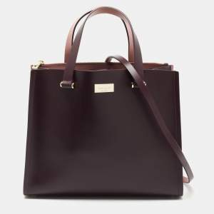 Kate Spade Purple/Pink Leather Kyra Arbour Hill Tote