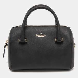 Kate Spade Black Leather Satchel