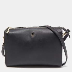 Kate Spade Black Leather Andi Crossbody Bag