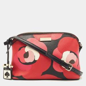 Kate Spade Multicolor Floral Leather Crossbody Bag