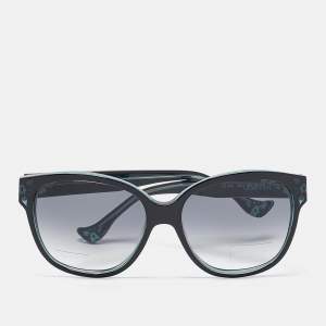 Kenzo Black/Blue Gradient KZ3134 Square Sunglasses