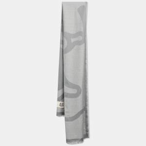 Kenzo Grey Wool Stole