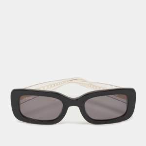 Lancel Black Leonie De Lancel Rectangular Sunglasses