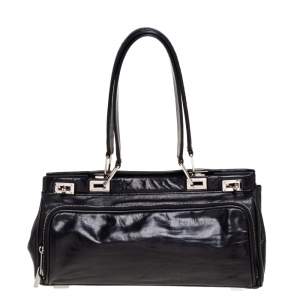 Lancel Black Leather Satchel