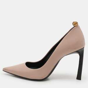 Lanvin Beige Leather Pointed Pumps Size 36