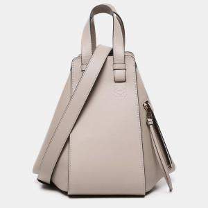 Loewe Beige Leather Hammock Top Handle Bag