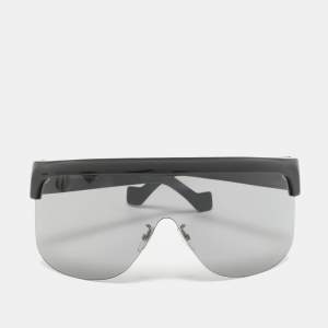 Loewe Black/Grey D Frame Mask Shield Sunglasses