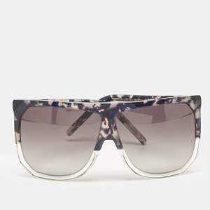 Loewe Black Tortoise Gradient SLW943 Filipa Square Sunglasses