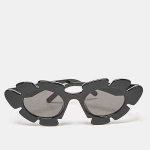 Loewe Black LW40088U Flower Geometric Sunglasses