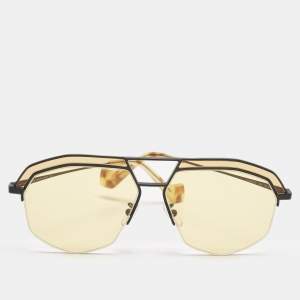 Loewe Yellow LW40016I Frame Aviator Sunglasses
