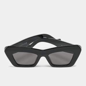 Loewe Black LW40036I Anagram Cat Eye Sunglasses