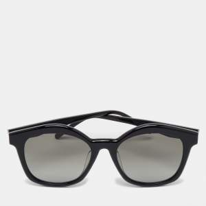 Pre Owned Loewe Black/Grey Gradient LW40079U Curvy Square Sunglasses