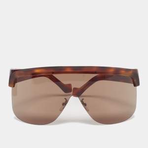 مملوكة مسبقًا Loewe Brown LW40034U Mask Shield Sunglasses