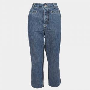 Loewe Blue Washed Denim Buttoned Jeans M Waist 30"