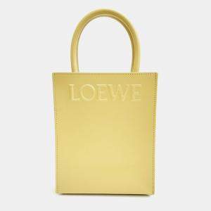 Loewe Yellow Leather A5 Tote Bag