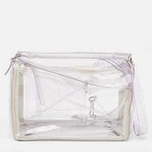 Loewe Clear PVC Medium Puzzle Shoulder Bag