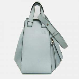 Loewe Light Blue Leather Hammock Shoulder Bag