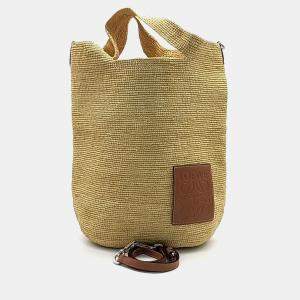 Loewe Raffia Slit Bag