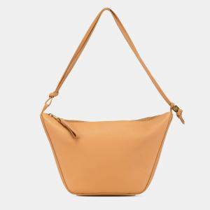 Loewe Brown Mini Leather Hammock Hobo