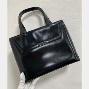 Pre Owned Loewe Black Leather Handle Bag
